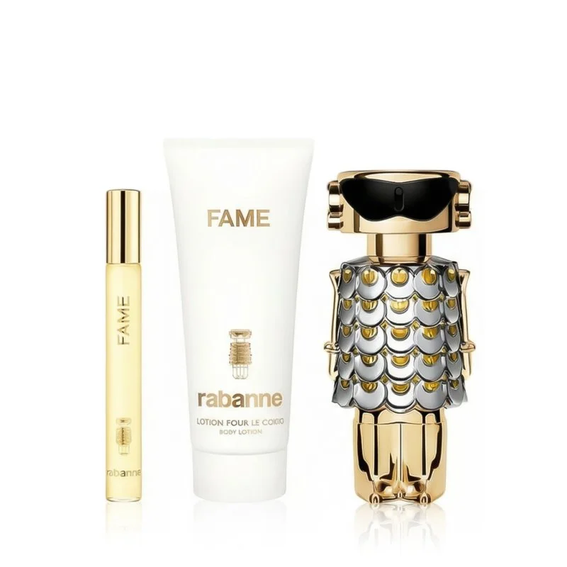 Fame Eau de Parfum til kvinder 80 ml + EDP MINI 10 ml + BL 100 ml