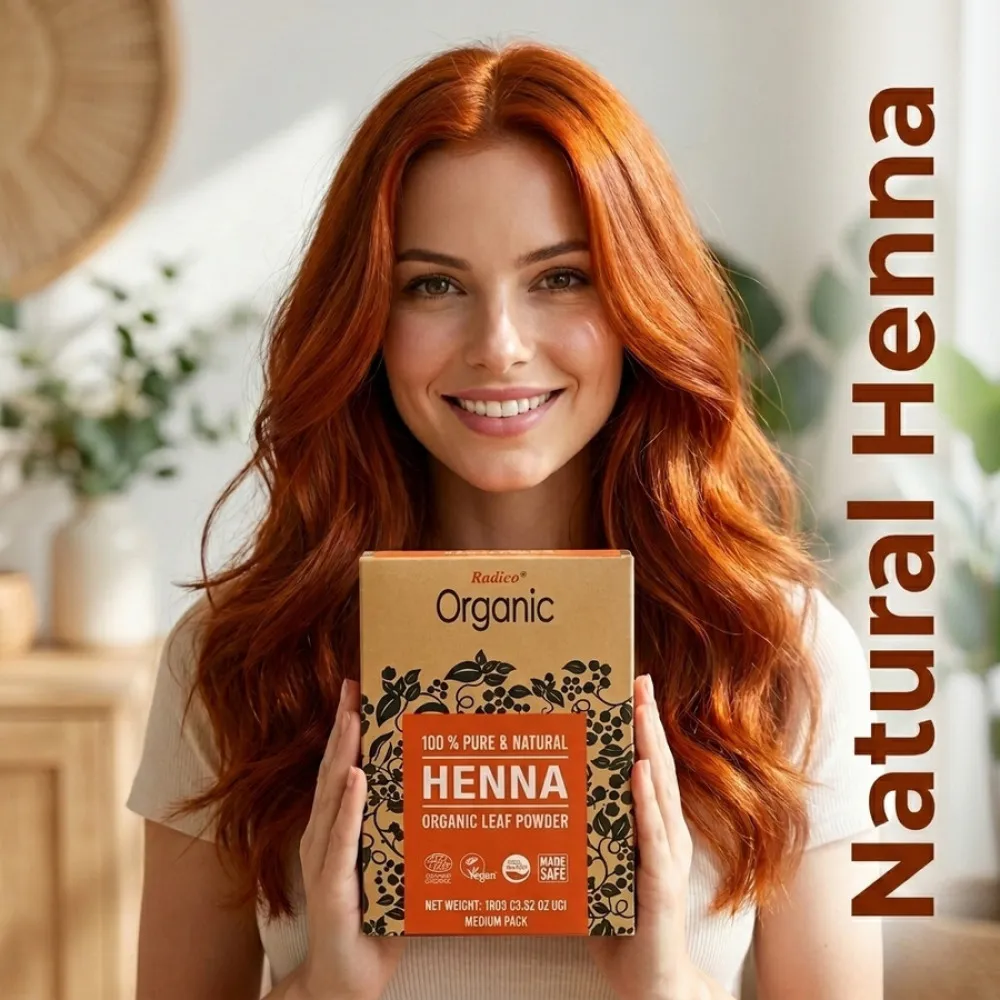 Radico Henna BIO (100 g) - for sundhed, glans og styrke
