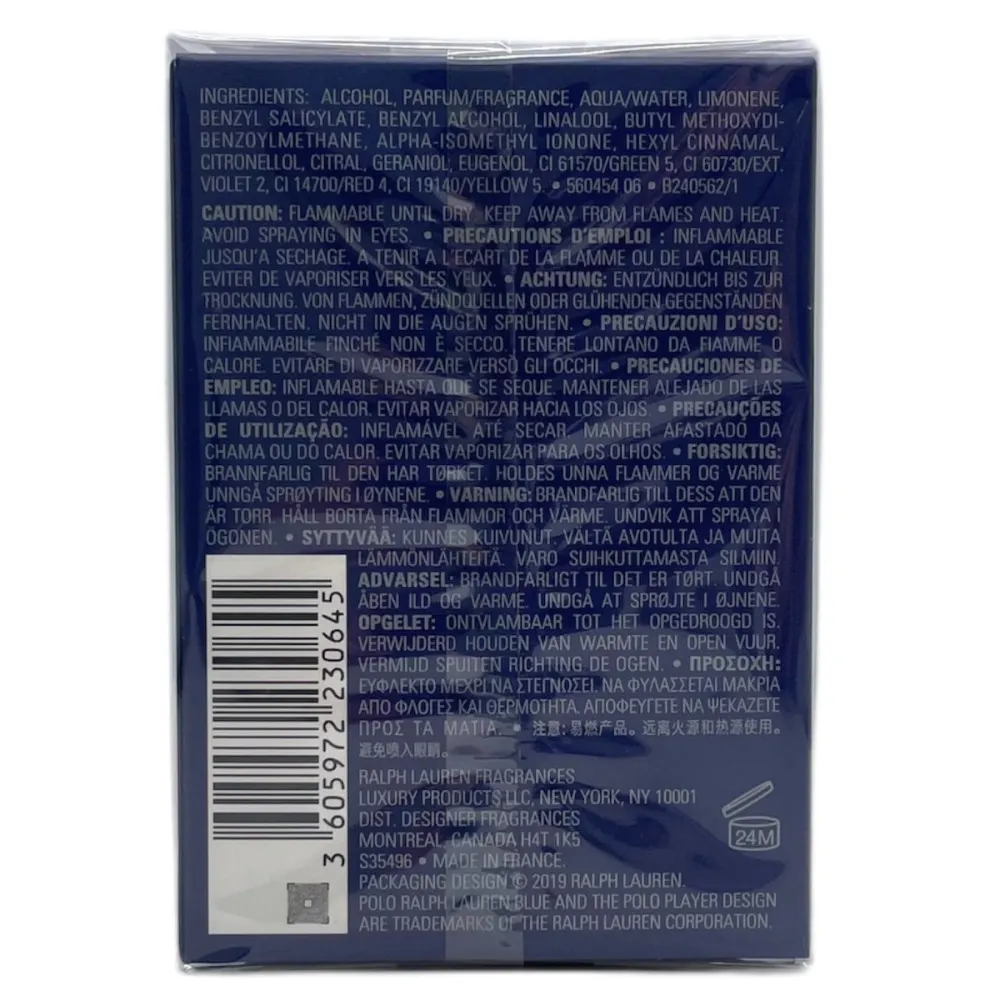Polo Deep Blue parfume til mænd 40 ml