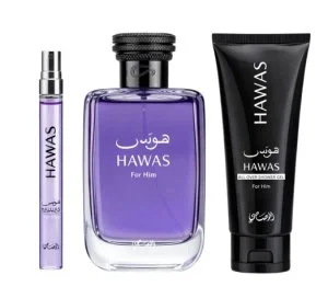 Rasasi Hawas Men M 100 ml + EDP 10 ml + brusegel eau de parfum