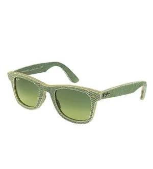 Ray-Ban RB2140 WAYFARER DEMIN solbriller 50x22x145 mm grøn unisex