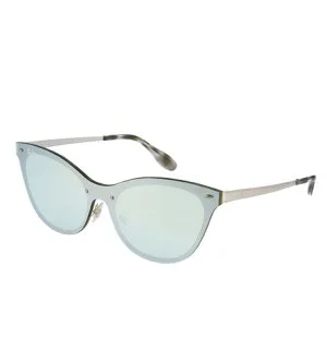 Ray-Ban RB3580N Blaze Cat Eye solbriller 43x140 mm grøn til kvinder