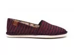 Perky Red Rustic Stripes