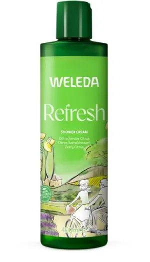 Weleda REFRESH Citrus shower cream 400 ml