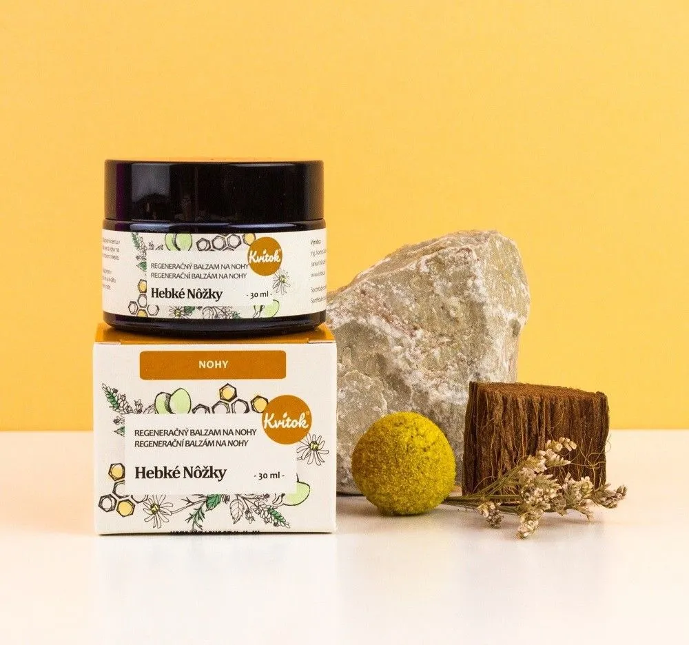 Kvitok Regenererende balsam - Bløde fødder 30ml