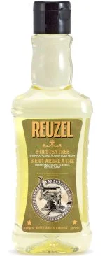3-i-1 Tea Tree shampoo-balsam-kropsvask shampoo til mænd 3-i-1 til mænd 350 ml
