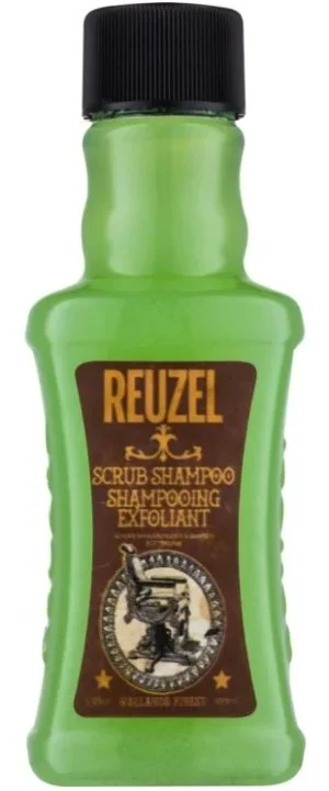 REUZEL Scrub Shampoo dybderensende eksfolierende hårshampoo til mænd