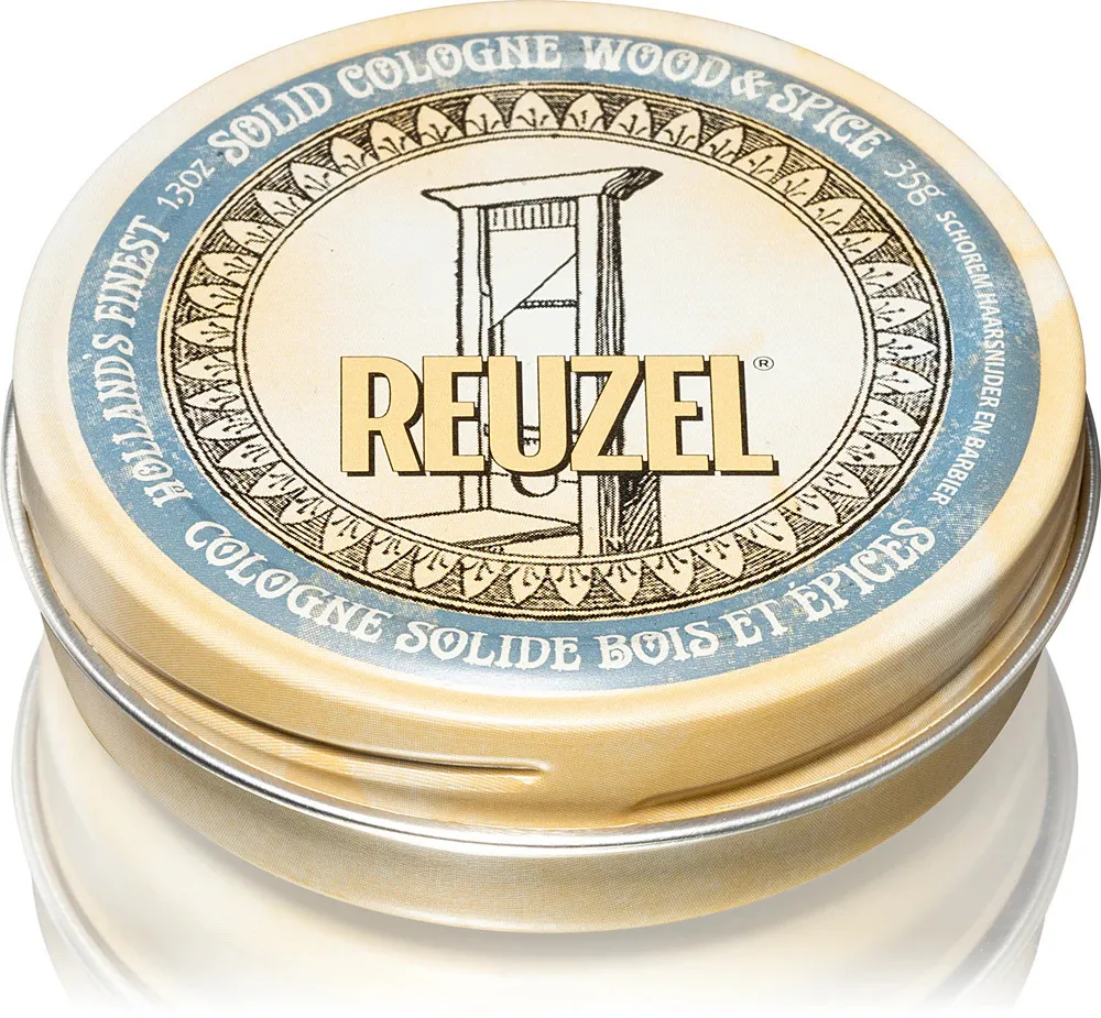 Solid Cologne Wood & Spice fast cologne til mænd 35g 35 g