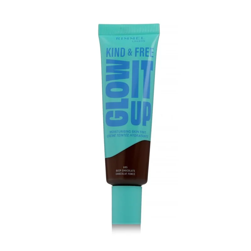 Kind & Free Glow It Up Fugtgivende Skin Tint (605 Deep Chocolate) 30 ml