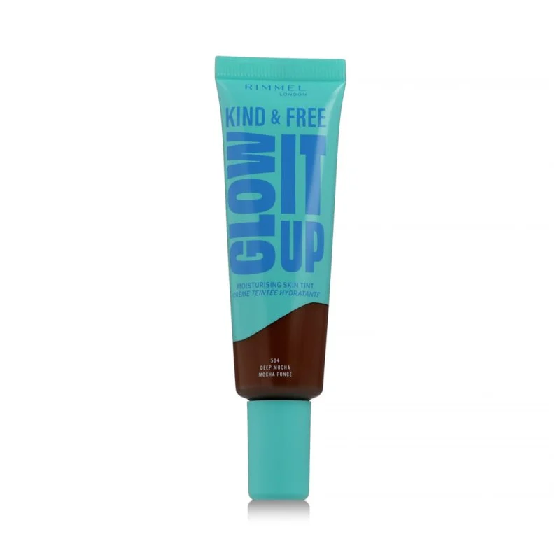 Kind & Free Glow It Up Fugtgivende Skin Tint (504 Deep Mocha) 30 ml