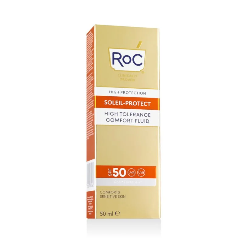 Solcreme fluid med høj beskyttelse SPF 50 50 ml