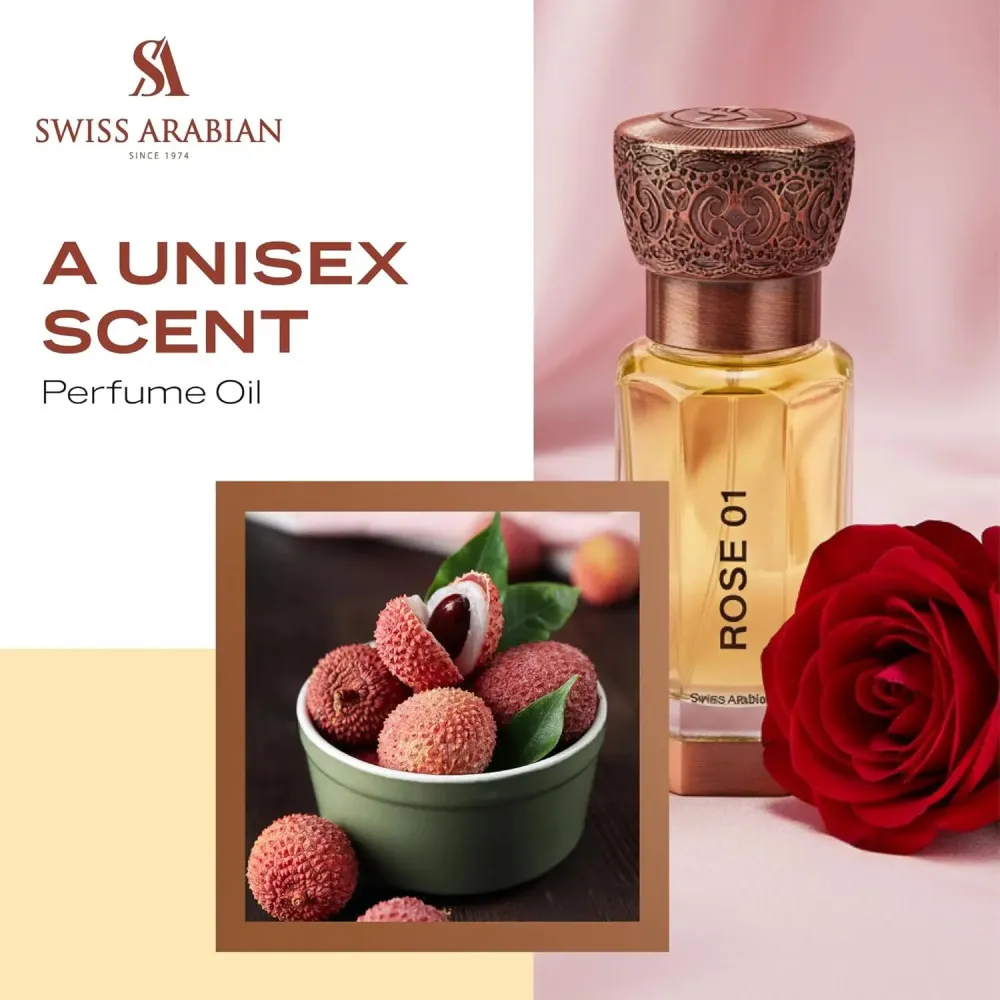 Rose 01 koncentreret parfumeolie unisex 12 ml