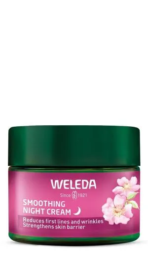 Weleda Brightening Night Cream Vild rose og hvid te