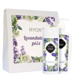 RYOR Lavender gavesæt brusegel 200 ml + bodylotion