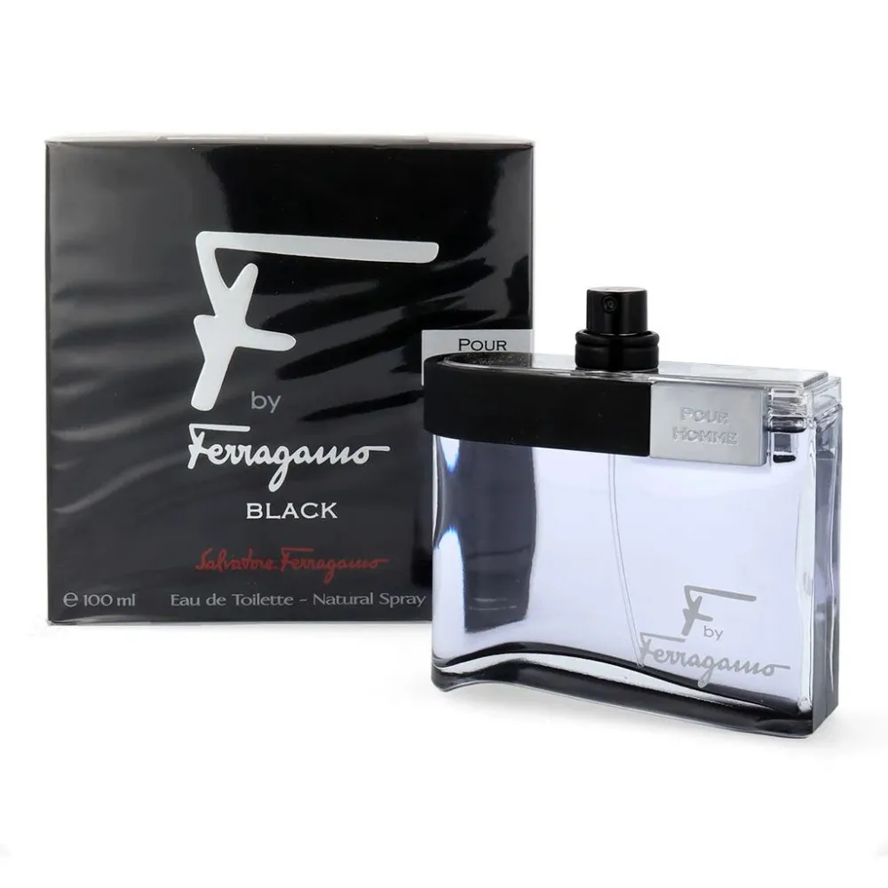 F by Ferragamo Black eau de toilette til mænd 100 ml
