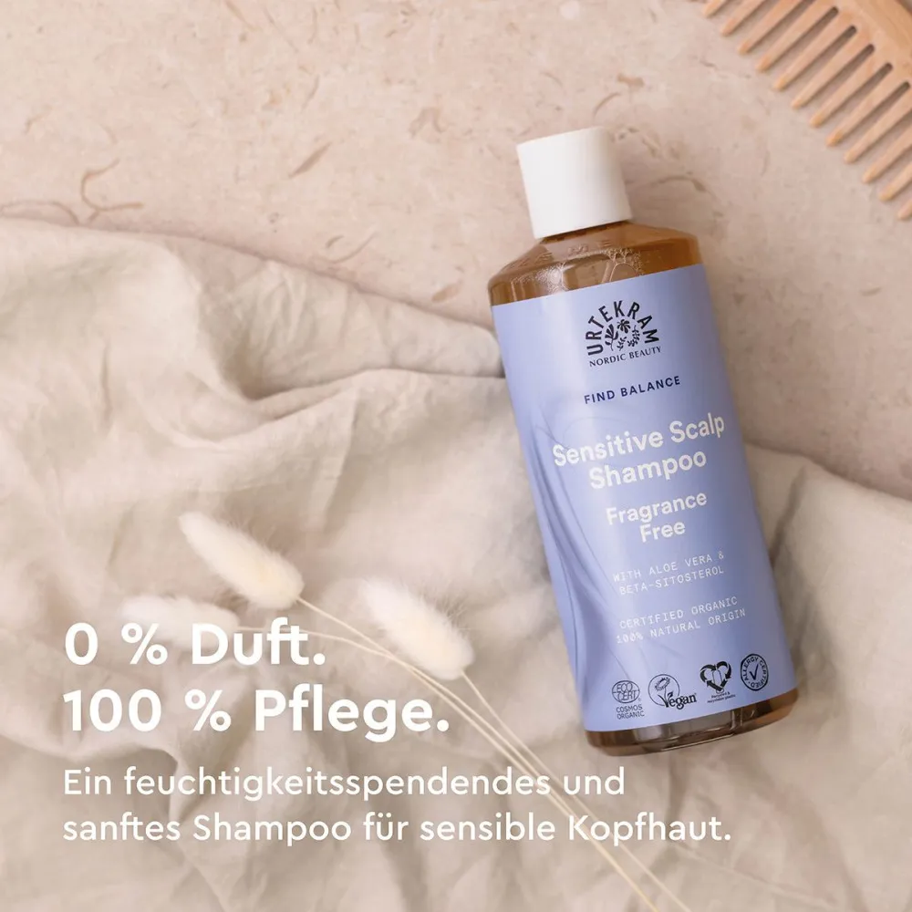 Urtekram Shampoo uden parfume 500ml BIO, VEG