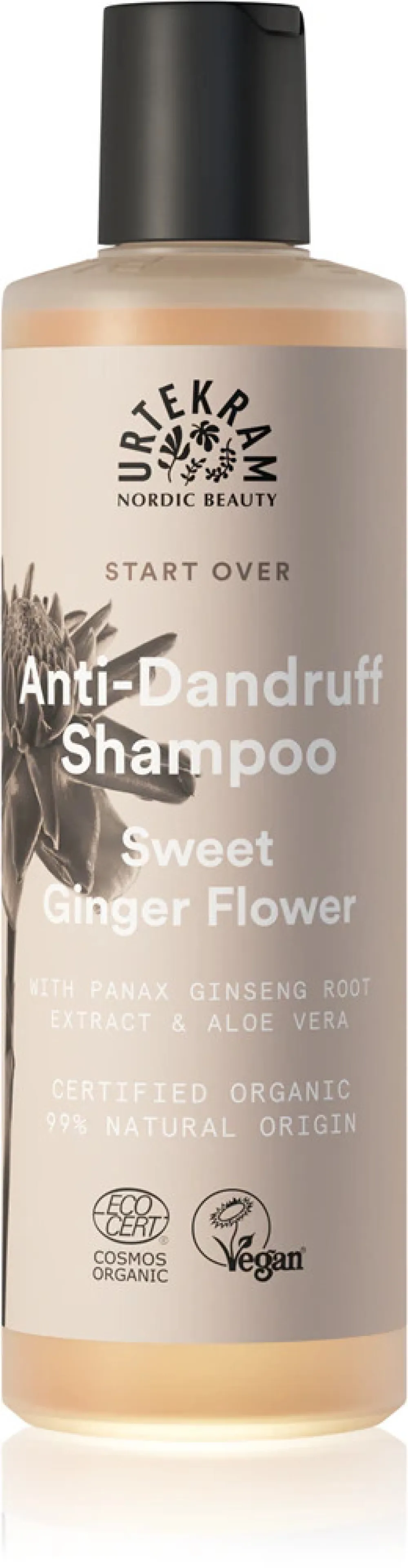 Urtekram Shampoo Gentle ginger anti-skæl 250 ml BIO