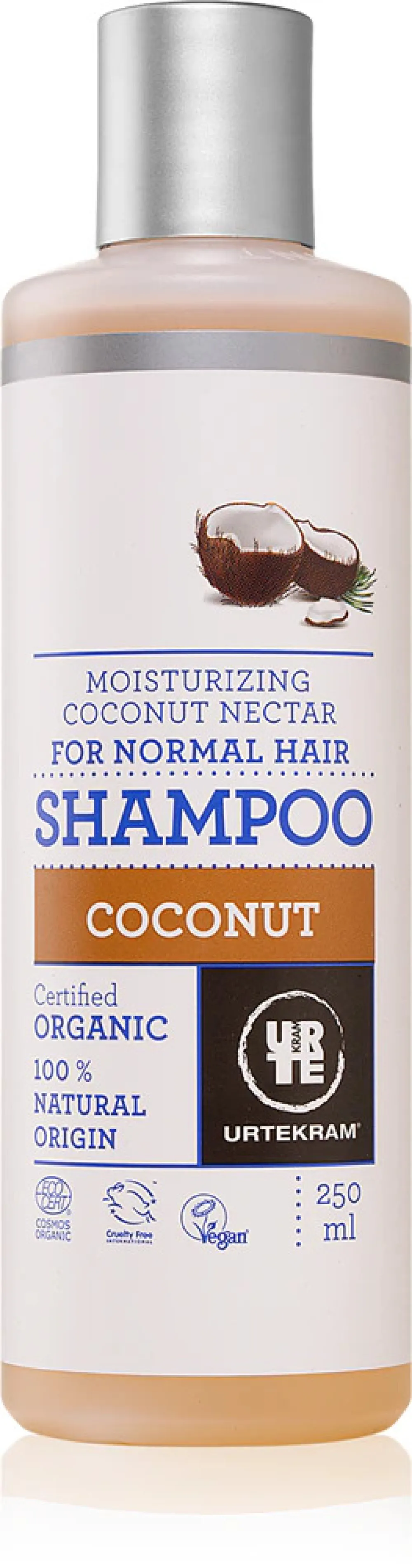 Urtekram Kokosnøddeshampoo 250ml BIO, VEG