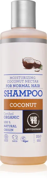 Urtekram Kokosnøddeshampoo 250ml BIO, VEG