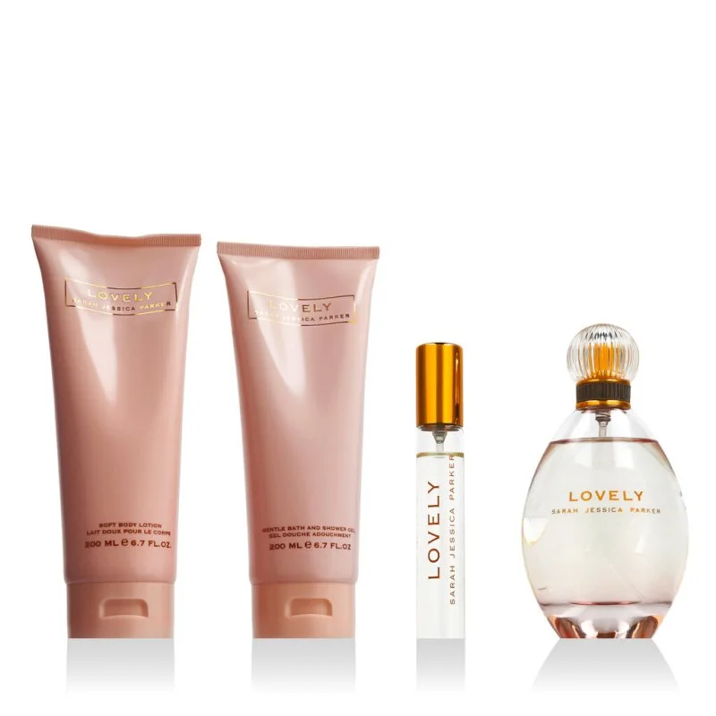 Lovely 100 ml + EDP 15 ml + SG 200 ml + BL Eau de Parfum til kvinder
