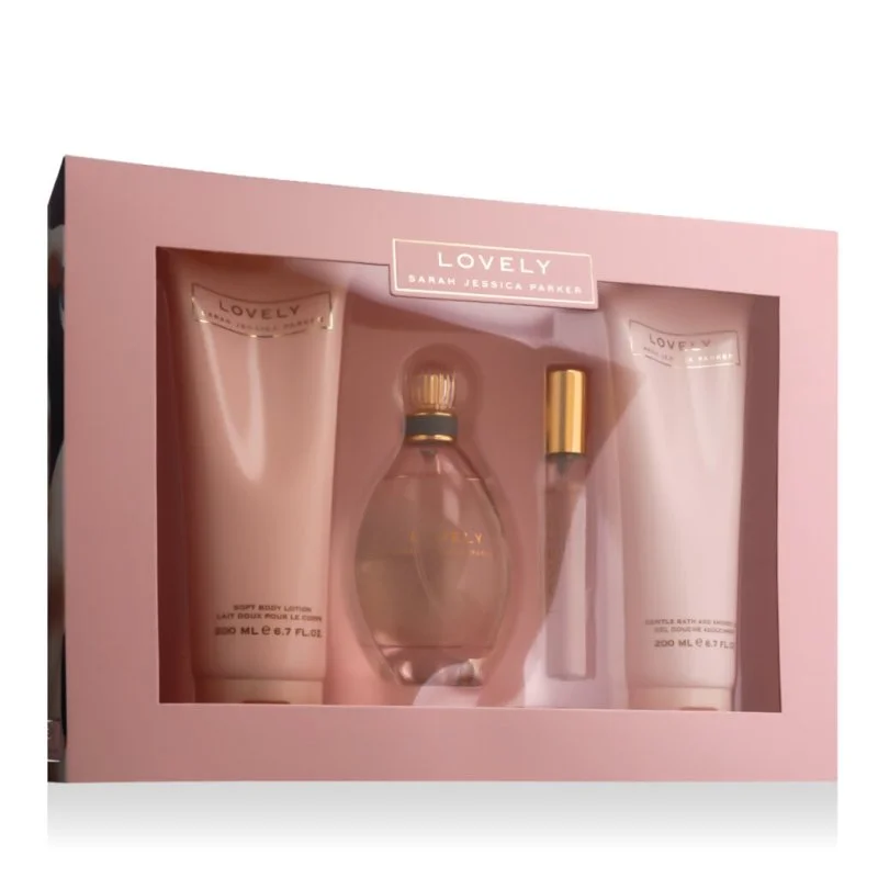 Lovely 100 ml + EDP 15 ml + SG 200 ml + BL Eau de Parfum til kvinder