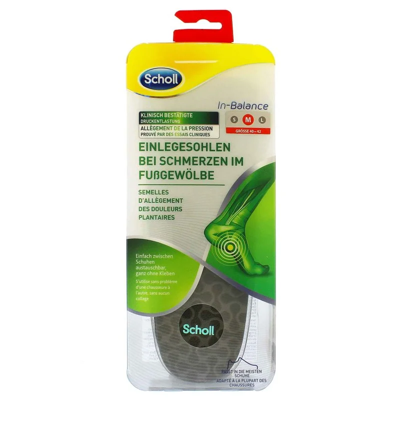 In-Balance Arch Pain Relief Insole Medium indlægssåler 1 stk.
