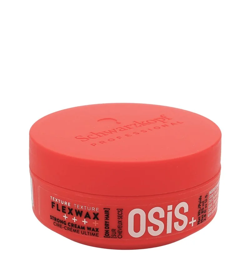 Professionel OSiS+ Flexwax cremet voks med stærkt hold 85 ml