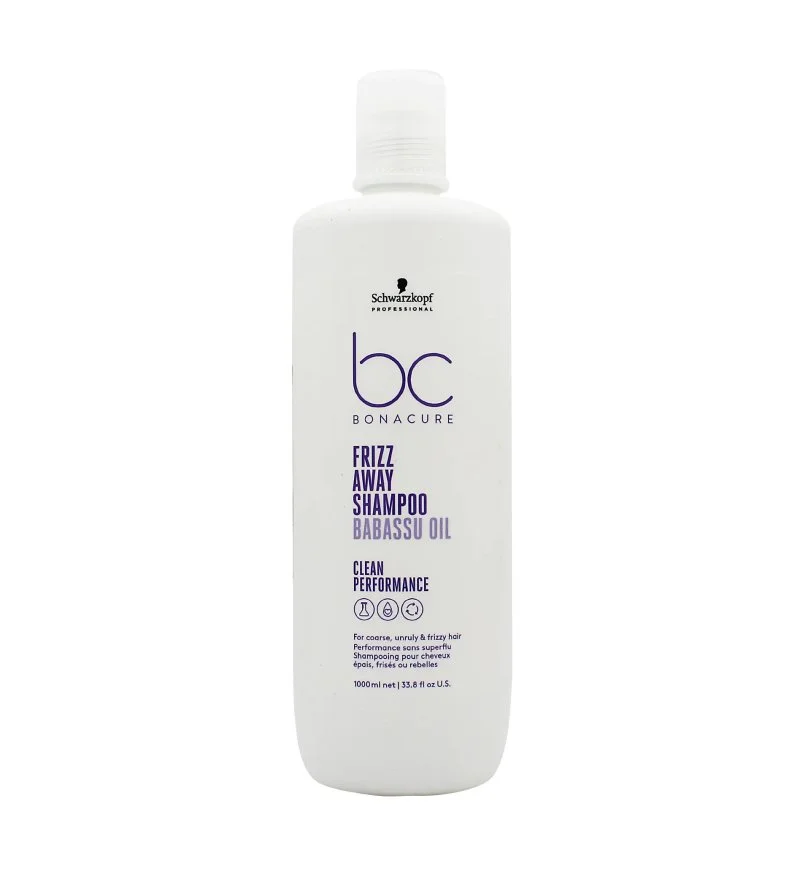 Professional BC Frizz Away Shampoo shampoo til genstridigt og kruset hår 1000 ml