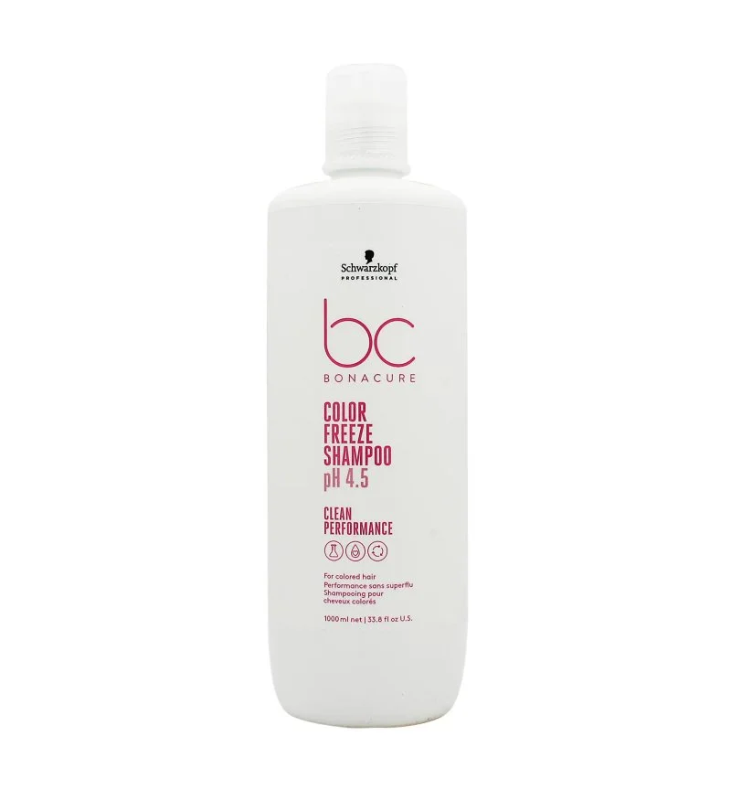 Professional BC Color Freeze Shampoo skånsom shampoo til farvet og highlightet hår 1000 ml