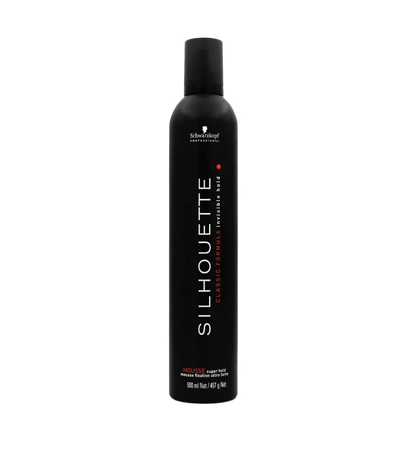 Silhouette Super Hold Foam hårskum til volumen og vitalitet med stærkt hold 500 ml