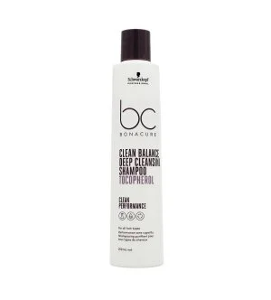 Schwarzkopf BC Clean Balance Deep Cleansing Shampoo dybderensende shampoo til alle hårtyper