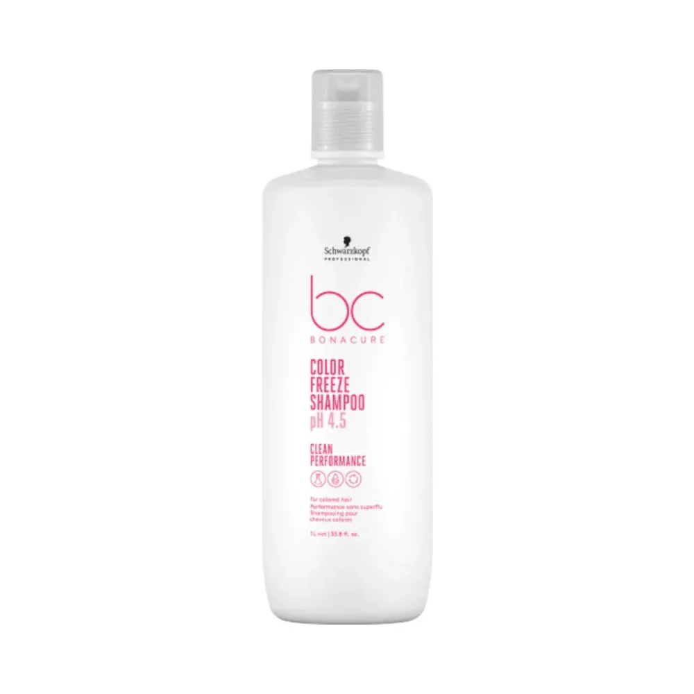 Professional BC Color Freeze Shampoo skånsom shampoo til farvet og highlightet hår 1000 ml