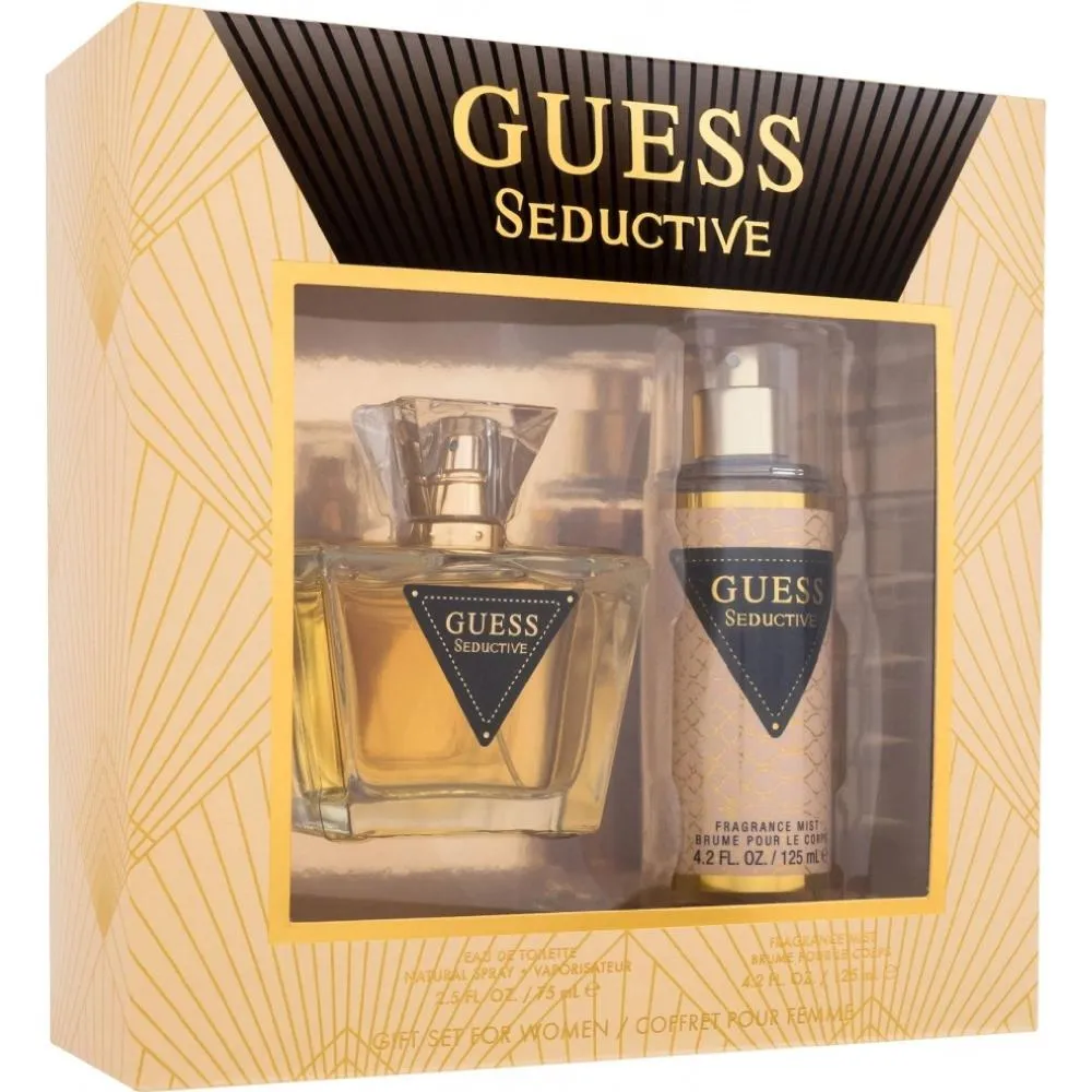 Seductive eau de toilette til kvinder 75 ml + bodyspray 125 ml