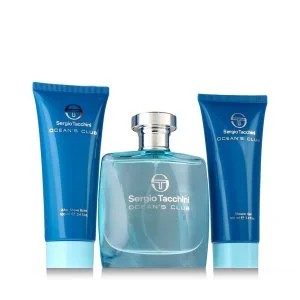 Sergio Tacchini Ocean's Club 100 ml + ASB 100 ml + SG Eau de Toilette til mænd