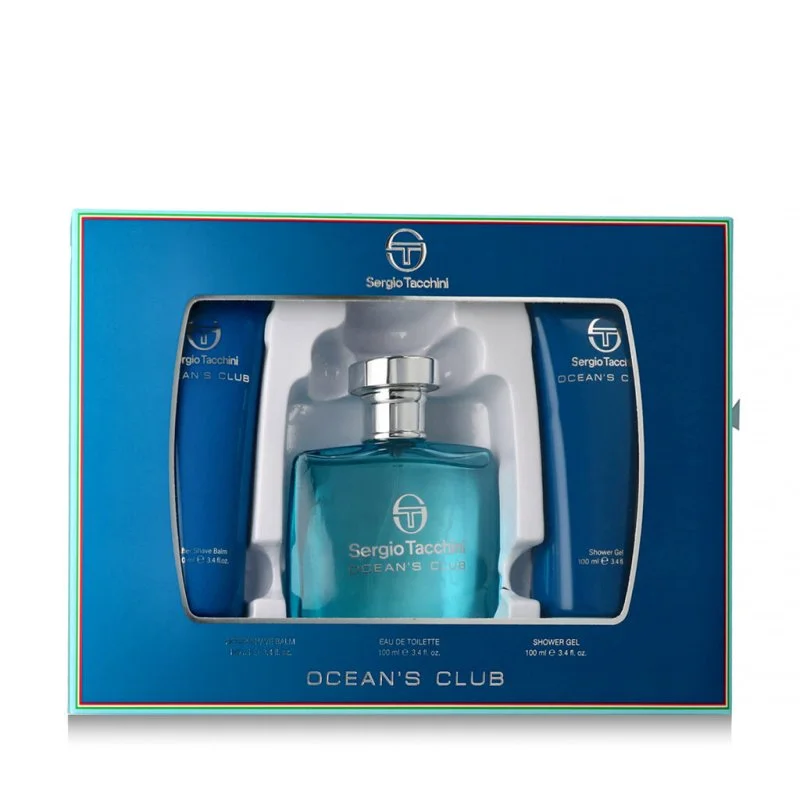 Ocean's Club 100 ml + ASB 100 ml + SG Eau de Toilette til mænd