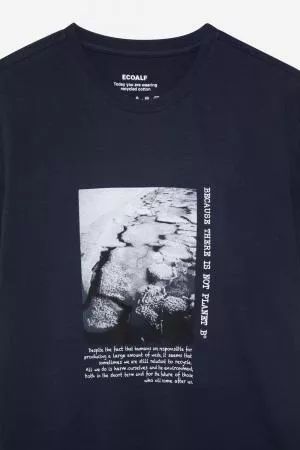 Ecoalf Serta T-shirt Man Deep Navy