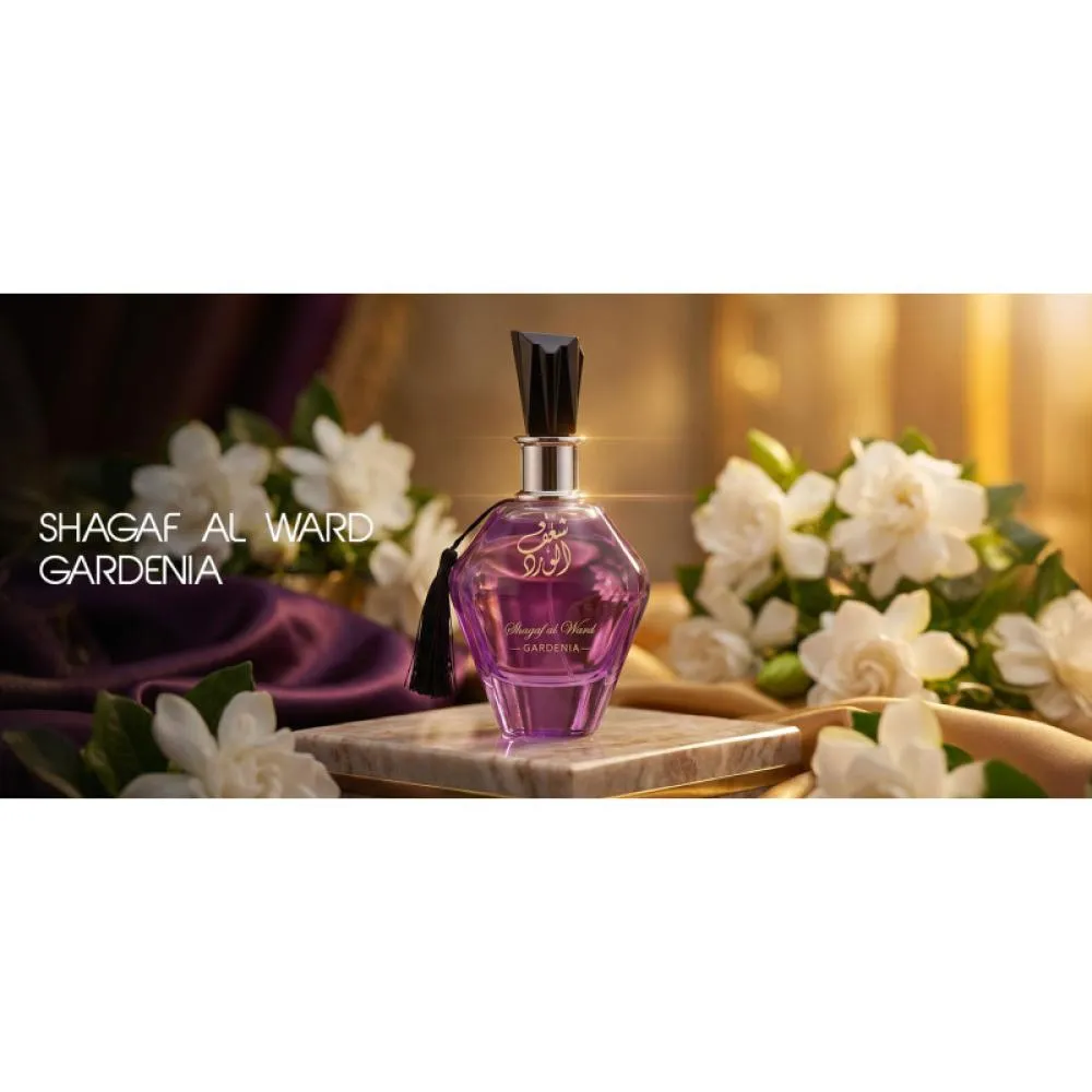 Shagaf Al Ward Gardenia Eau de Parfum til kvinder 100 ml