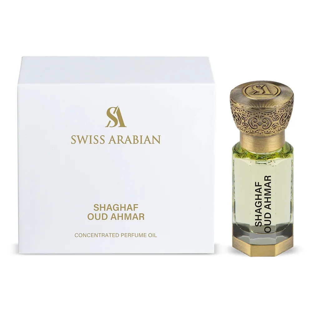 Shaghaf Oud Ahmar koncentreret parfumeolie unisex 12 ml