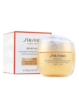Shiseido Benefiance natcreme mod rynker