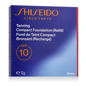 Shiseido Solbrunende kompakt foundation SPF 10 Refill (Bronze) 12 g