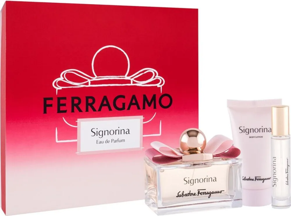 Signorina 100 ml + EDP MINI 10 ml + BL eau de parfum til kvinder 50 ml