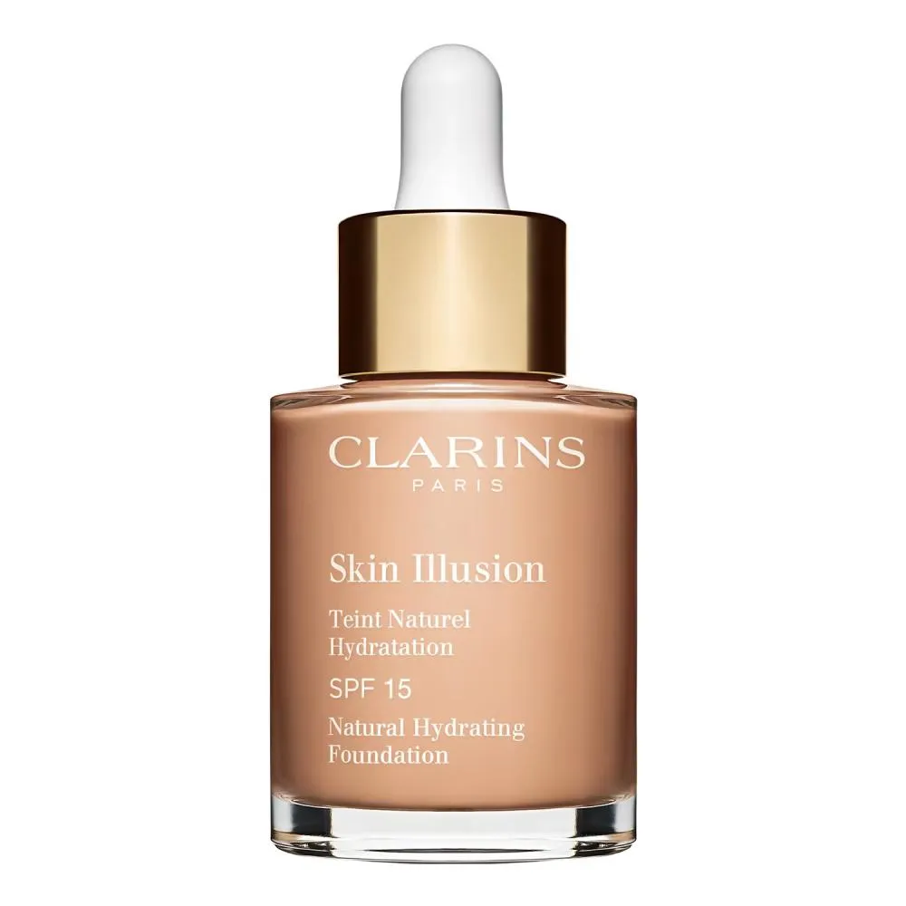 Skin Illusion Naturlig Fugtighedsgivende Foundation SPF 15 (107C) 30 ml