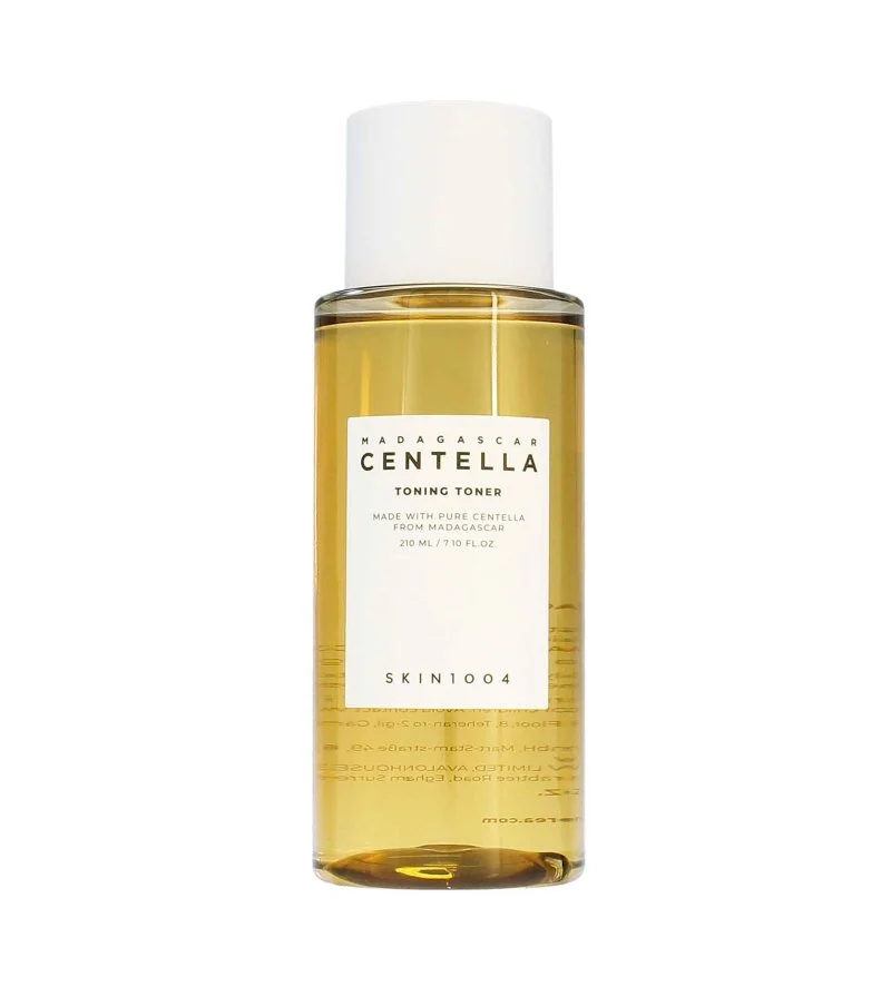 Madagascar Centella Toning Toner blidt eksfolierende toner til sensitiv hud 210 ml