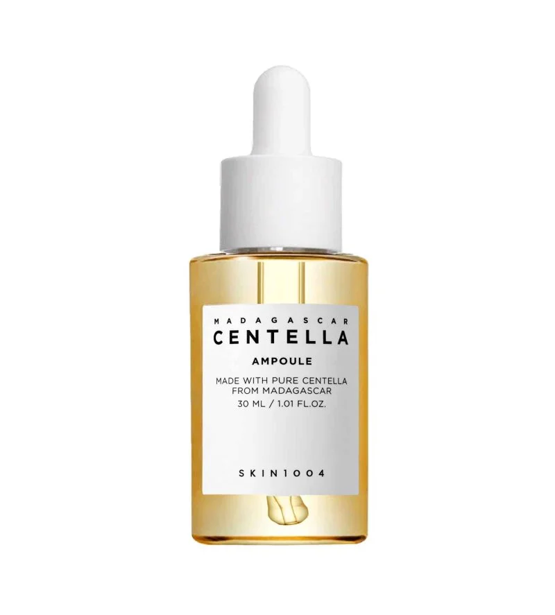 Madagascar Centella Ampoule fugtgivende serum til beroligelse og styrkelse af sensitiv hud 30 ml