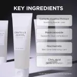 Madagascar Centella Tone Brightening Cleansing Gel Foam skummende rensegel til glød og hydrering 125 ml