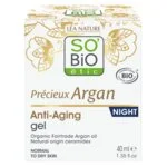 SO’BiO étic Anti-age Precieux Argan Gel nat BIO (50 ml) - regenererer og udglatter huden