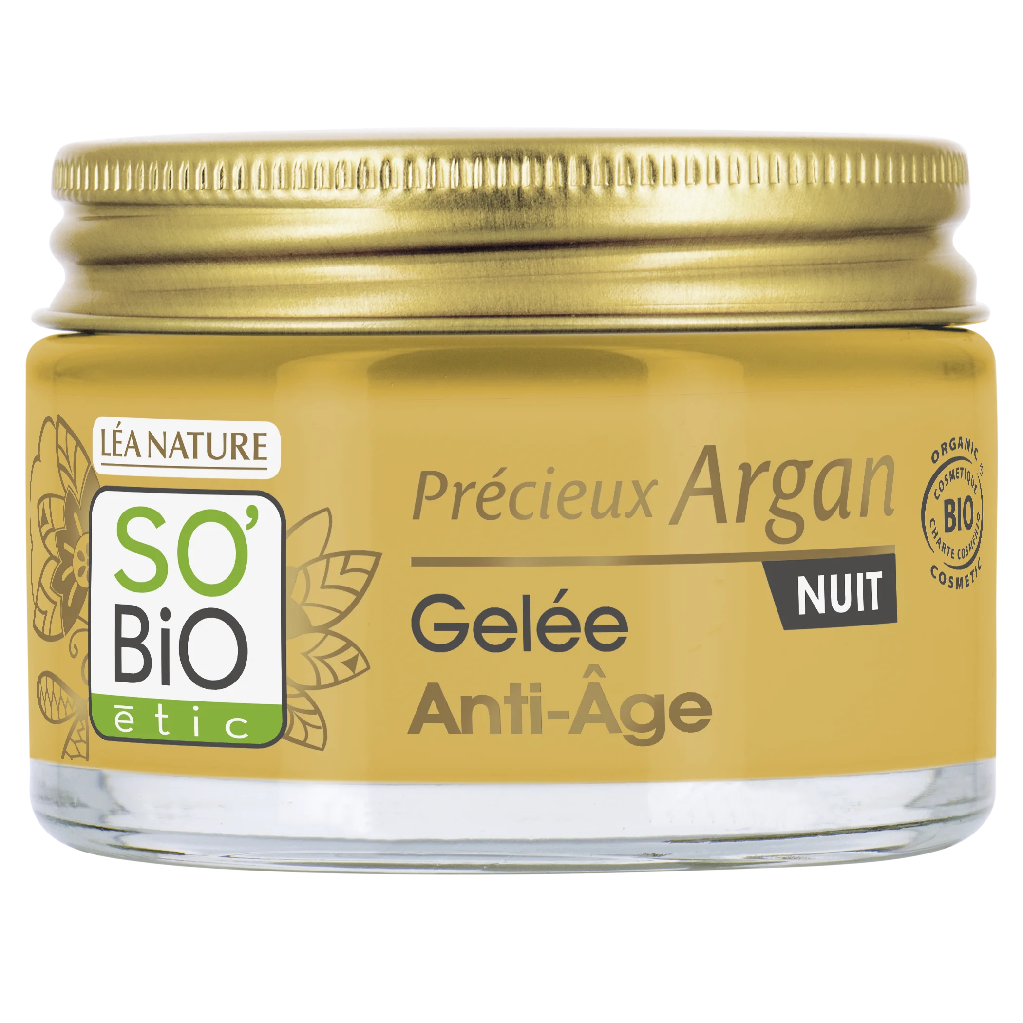 SO’BiO étic Anti-age Precieux Argan Gel nat BIO (50 ml) - regenererer og udglatter huden