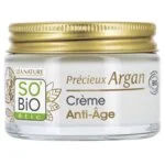 SO’BiO étic Anti-age Precieux Argan ØKO dagcreme (50 ml) - fugter, opstrammer og giver huden glød