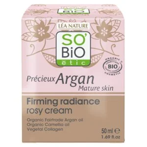 SO’BiO étic Anti-age Precieux Argan Rosa dagcreme til opstramning GOLD BIO (50 ml) - opstrammer og giver huden glød