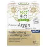 SO’BiO étic Anti-age Precieux Natcreme nærende og opstrammende GOLD BIO (50 ml) - ideel til moden hud